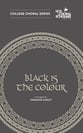 Black Is the Colour SSAATBB choral sheet music cover